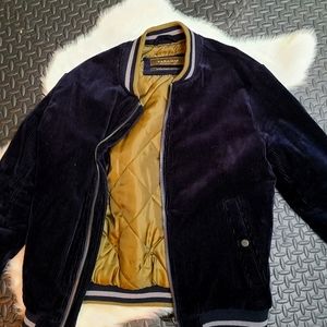Zara Man embroidered corduroy jacket